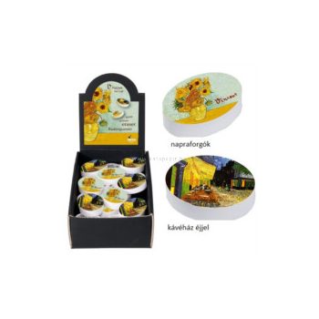 Oválradír Van Gogh:Kávéház éjjel/Napraforgók