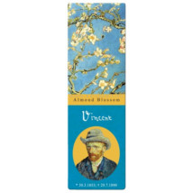 Könyvjelző 5x16cm, Van Gogh:Mandulavirágzás