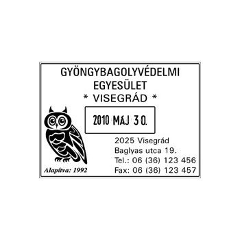 Colop Classic 2860 Dátum - FÉMVÁZAS