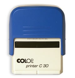 C30 Colop standard bélyegző szöveglemezzel