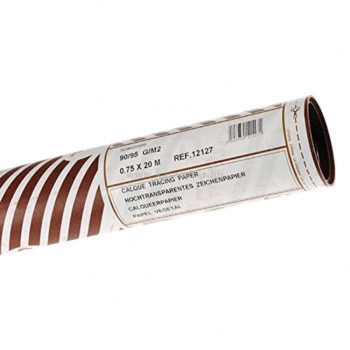   Pauszpapír, tekercses, 0,75 x 20 m, CANSON "CALQUE SATIN", 90-95 g