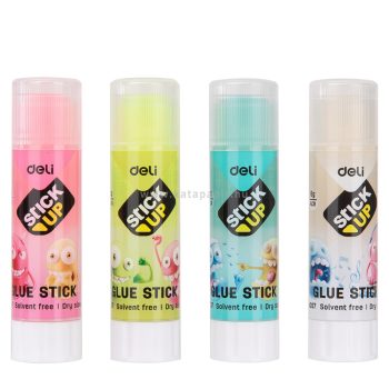   Ragasztóstift, 8 g, DELI "Bumpees", vegyes színben