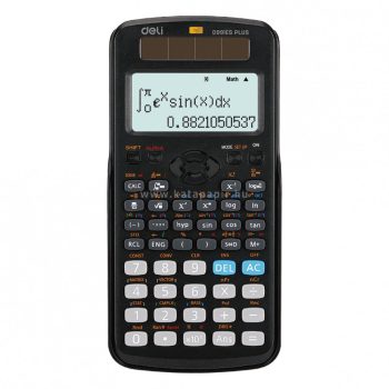   Számológép, tudományos, 417 funkció, DELI "Ultimate", fekete