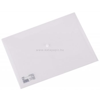   Irattartó tasak, PP, A4, patentos, DELI "AURORA", áttetsző