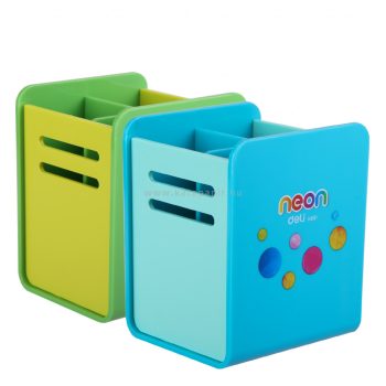 Írószertartó, DELI "Neon", vegyes színben