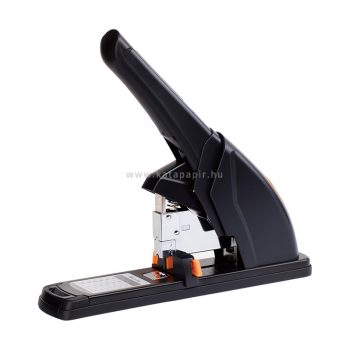   Tűzőgép, nagyteljesítményű, 120 lap, könnyített tűzés, DELI "EXPERT", fekete