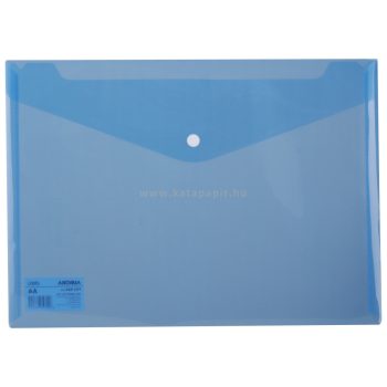   Irattartó tasak, PP, A4, patentos, DELI "Aurora", aqua