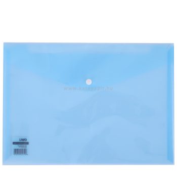   Irattartó tasak, PP, A4, patentos, DELI "Aurora", kék