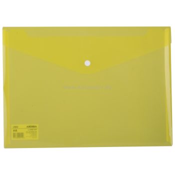   Irattartó tasak, PP, A4, patentos, DELI "Aurora", sárga