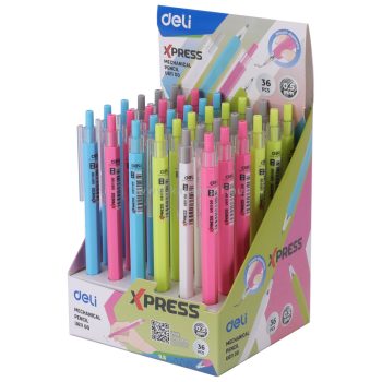   Nyomósirón, 0,5 mm, DELI "Xpress", vegyes színekben