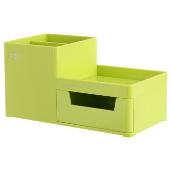   Asztali rendező, fiókos, 3+1 részes, DELI "rio", világoszöld