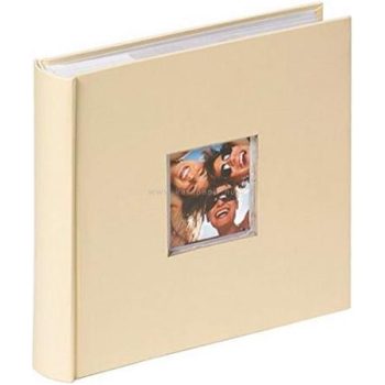   Fotóalbum, 200 fotó, 10x15 cm, "Walther Fun", krém