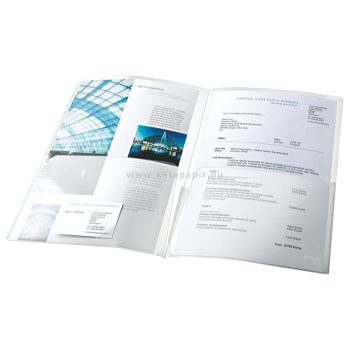   Rendszerező genotherm, kihajtható, A4, 180 mikron, narancsos felület, ESSELTE, 5 db/cs