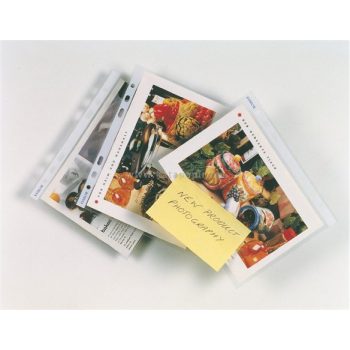   Genotherm, lefűzhető, A5, 65 mikron, narancsos felület, ESSELTE, 100 db/cs