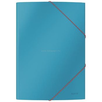   Gumis mappa, 15 mm, karton, A4, LEITZ "Cosy", nyugodtkék