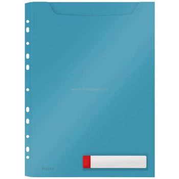   Genotherm, lefűzhető, A4 maxi, LEITZ "Cosy Privacy", nyugodtkék, 3db/cs