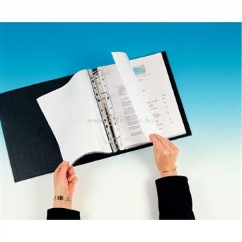   Genotherm, lefűzhető, A4, 43 mikron, narancsos felület, ESSELTE  "Standard", 100 db/cs