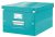 Irattároló doboz, A4, LEITZ "Click&Store", jégkék