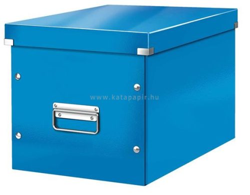 Tároló doboz, L méret, LEITZ "Click&Store", kék