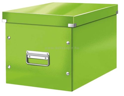 Tároló doboz, L méret, LEITZ "Click&Store", zöld