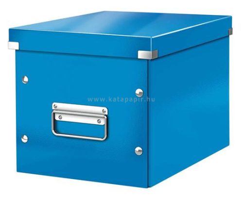 Tároló doboz, M méret, LEITZ "Click&Store", kék