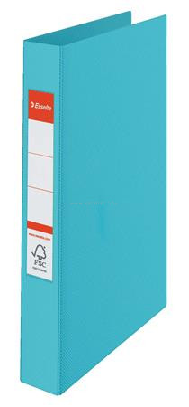 Gyűrűs könyv, 2 gyűrű, 42 mm, A4, PP, ESSELTE "Colour'Ice", kék