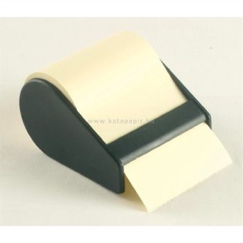   Öntapadó jegyzetpapír henger, 60 mm x 10 m, adagolóval, ESSELTE "Contacta"