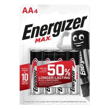 Elem, AA ceruza, 4 db, ENERGIZER "Max"