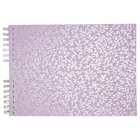 Fotóalbum, spirál, 32x22 cm, 25 lap, EXACOMPTA "Autentik", rózsaszín