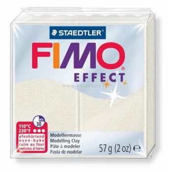   Gyurma, 57 g, égethető, FIMO "Effect", metál gyöngyház 0.057 kg/db