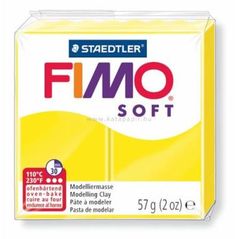   Gyurma, 57 g, égethető, FIMO "Soft", citromsárga 0.057 kg/db