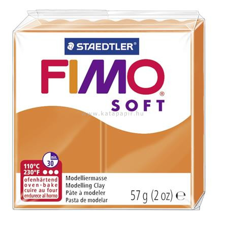 Gyurma, 57 g, égethető, FIMO "Soft", mandarin 0.057 kg/db