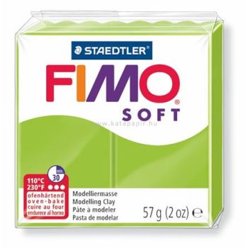  Gyurma, 57 g, égethető, FIMO "Soft", alma zöld 0.057 kg/db