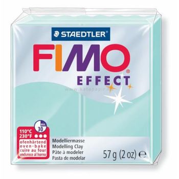   Gyurma, 57 g, égethető, FIMO "Effect", pasztellmenta 0.057 kg/db