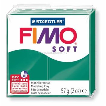   Gyurma, 56 g, égethető, FIMO "Soft", smaragdzöld 0.056 kg/db