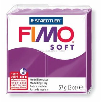   Gyurma, 57 g, égethető, FIMO "Soft", bíborlila 0.057 kg/db