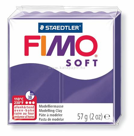 Gyurma, 57 g, égethető, FIMO "Soft", szilva 0.057 kg/db
