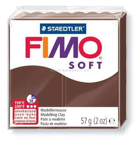 Gyurma, 57 g, égethető, FIMO "Soft", csokoládé 0.057 kg/db