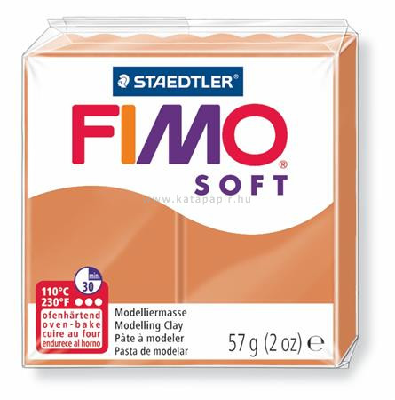 Gyurma, 57 g, égethető, FIMO "Soft", konyak 0.057 kg/db