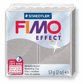   Gyurma, 57 g, égethető, FIMO "Effect", ezüst 0.057 kg/db