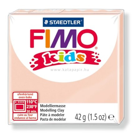 Gyurma, 42 g, égethető, FIMO "Kids", bőrszín 0.042 kg/db