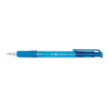  Golyóstoll, 0,4 mm, nyomógombos, FLEXOFFICE "EasyGrip", kék