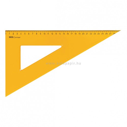 Háromszögvonalzó, műanyag, 30/60/90°, 25-30 cm, Aristo "GEO College"