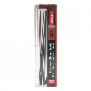 Nyomósirón betét, 3B, 0,5 mm, Aristo "GEO Pen"