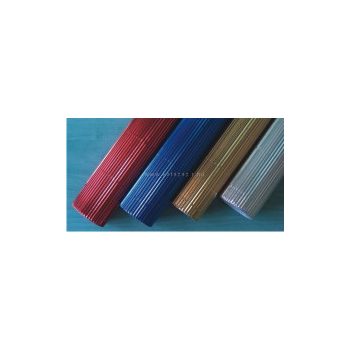 Hullámkarton, 50x70 cm, metál aranya