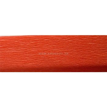 Krepp-papír, 50x200 cm, VICTORIA, narancs vörös