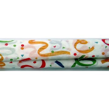 Krepp-papír, 50x200 cm, VICTORIA, szalagmintás