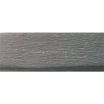 Krepp-papír, 50x200 cm, VICTORIA, világosszürke