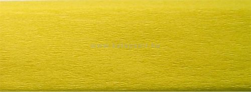 Krepp-papír, 50x200 cm, VICTORIA, citromsárga