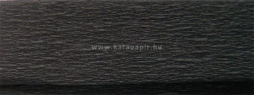 Krepp-papír, 50x200 cm, VICTORIA, fekete